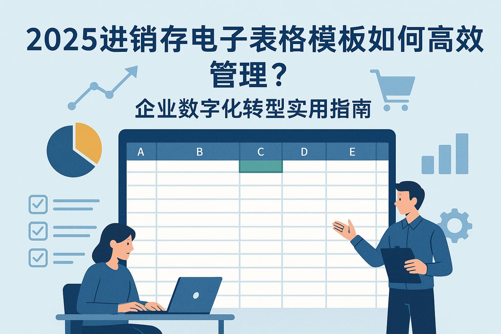 2025进销存电子表格模板如何高效管理？企业数字化转型实用指南