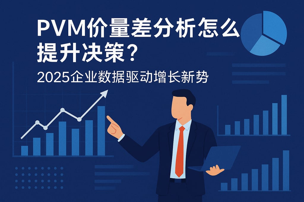 PVM价量差分析怎么提升决策？2025企业数据驱动增长新趋势