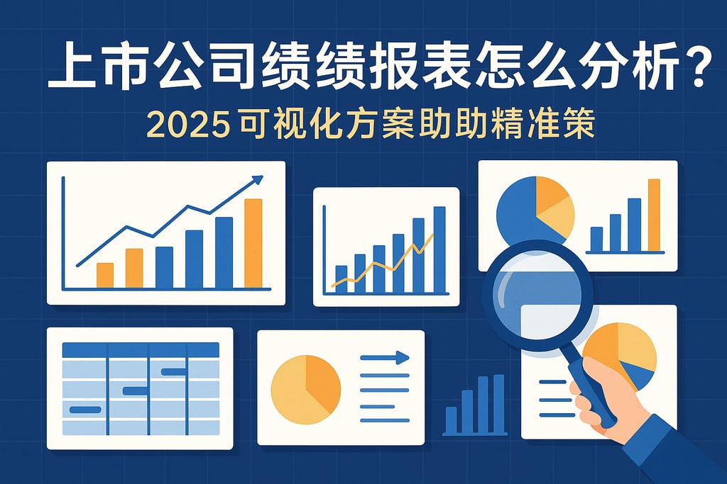 上市公司业绩报表图表怎么高效分析？2025可视化方案助力精准决策