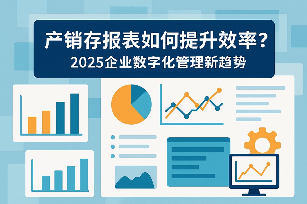 产销存报表如何提升效率？2025企业数字化管理新趋势