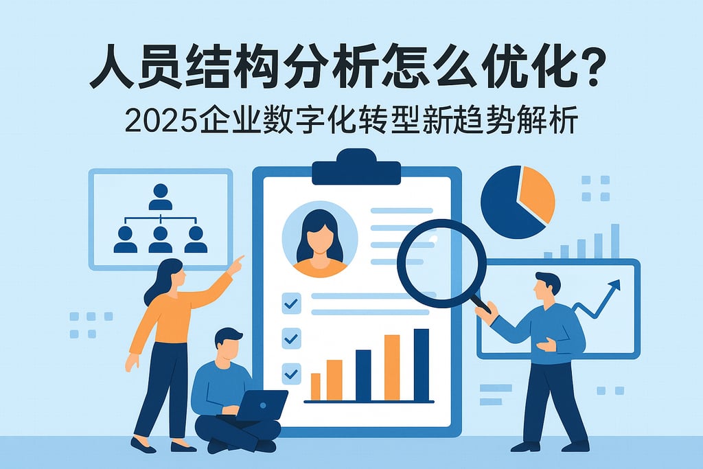 人员结构分析怎么优化？2025企业数字化转型新趋势解析
