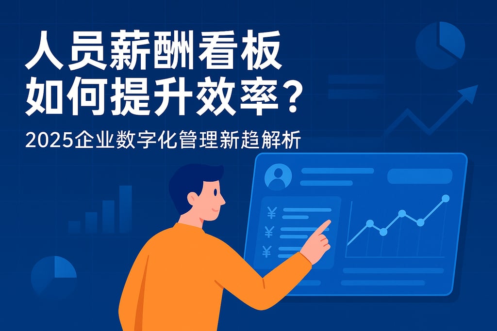 人员薪酬看板如何提升效率？2025企业数字化管理新趋势解析