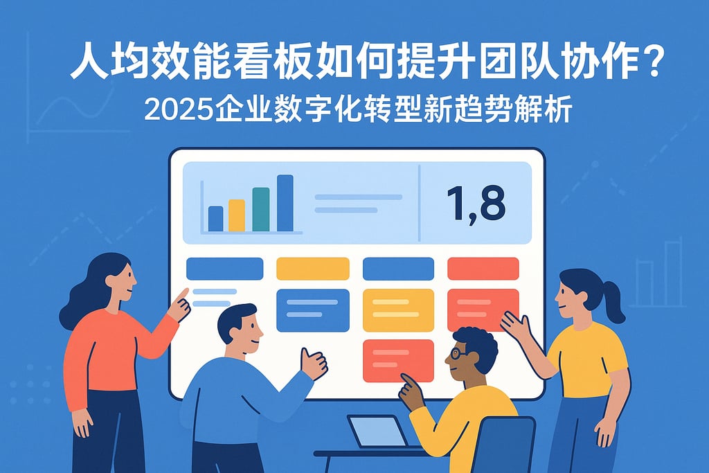 人均效能看板如何提升团队协作？2025企业数字化转型新趋势解析