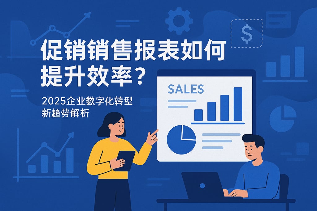 促销销售报表如何提升效率？2025企业数字化转型新趋势解析