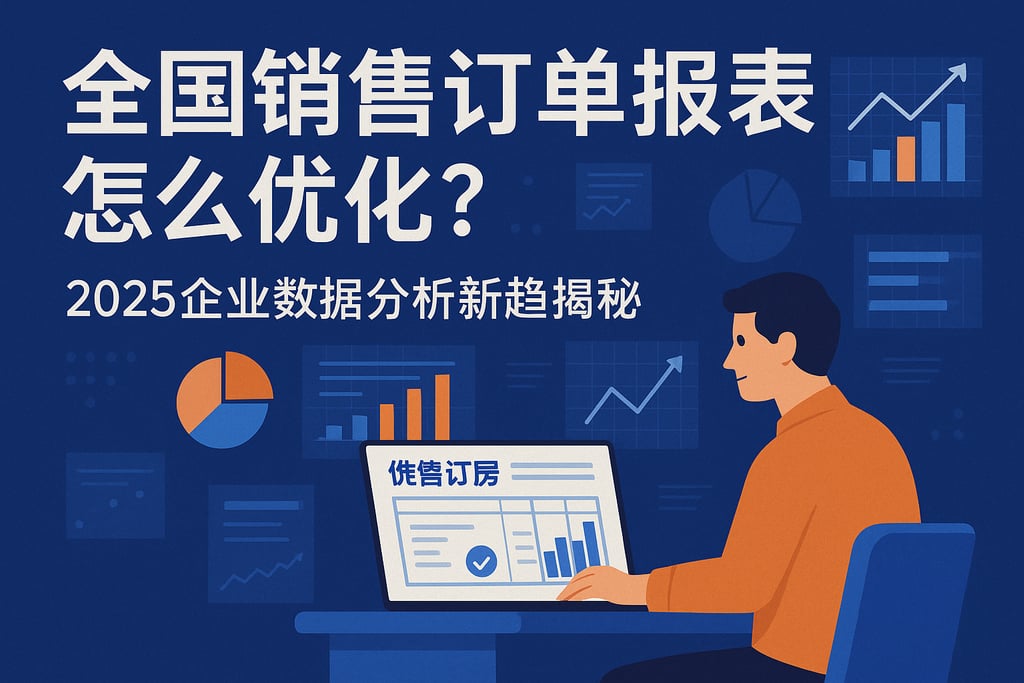 全国销售订单报表怎么优化？2025企业数据分析新趋势揭秘