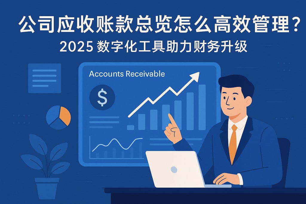 公司应收账款总览怎么高效管理？2025数字化工具助力财务升级
