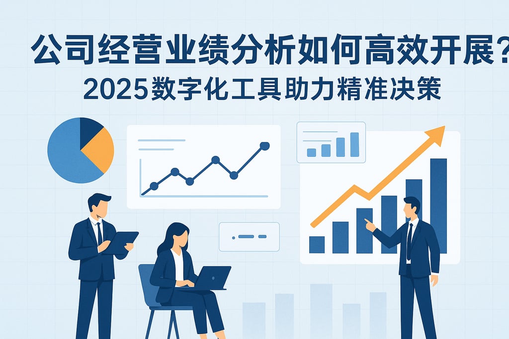 公司经营业绩分析如何高效开展？2025数字化工具助力精准决策