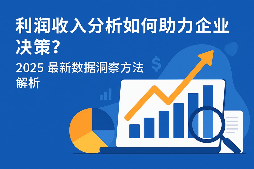 利润收入分析如何助力企业决策？2025最新数据洞察方法解析
