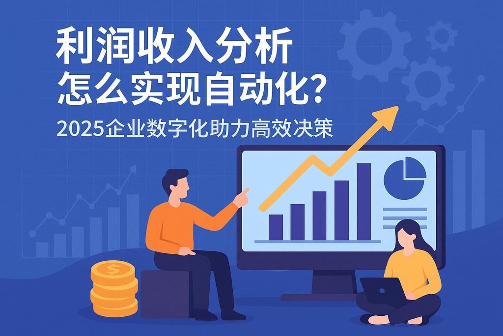利润收入分析怎么实现自动化？2025企业数字化助力高效决策
