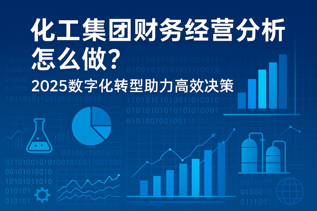 化工集团财务经营分析怎么做？2025数字化转型助力高效决策