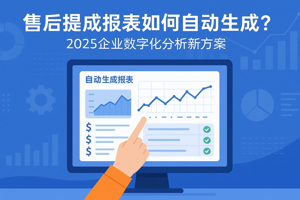 售后提成报表如何自动生成？2025企业数字化分析新方案