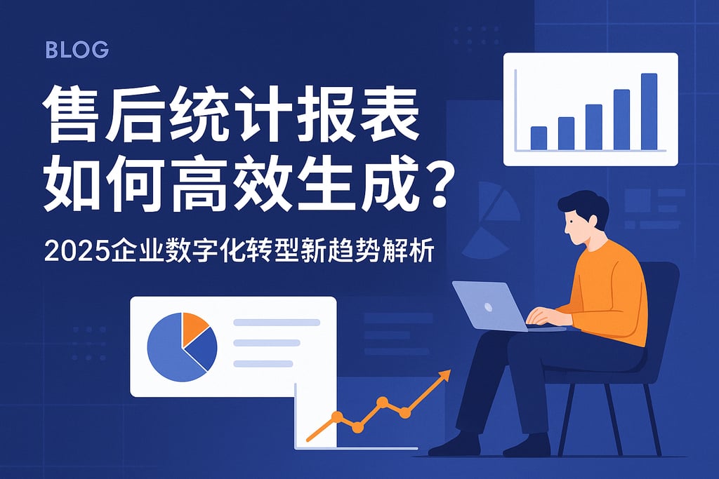 售后统计报表如何高效生成？2025企业数字化转型新趋势解析