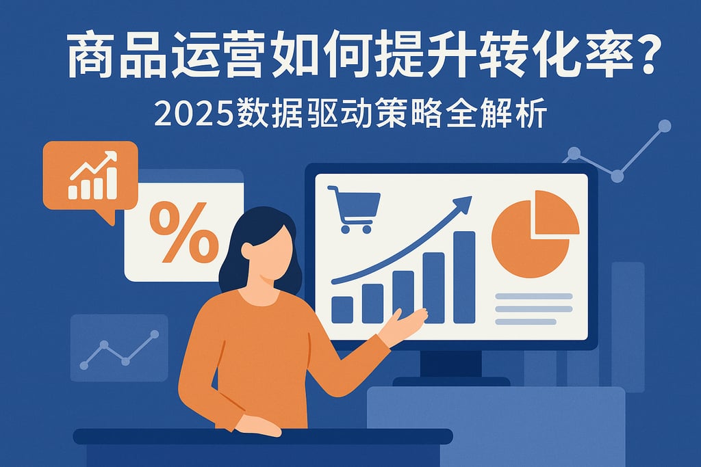 商品运营如何提升转化率？2025数据驱动策略全解析