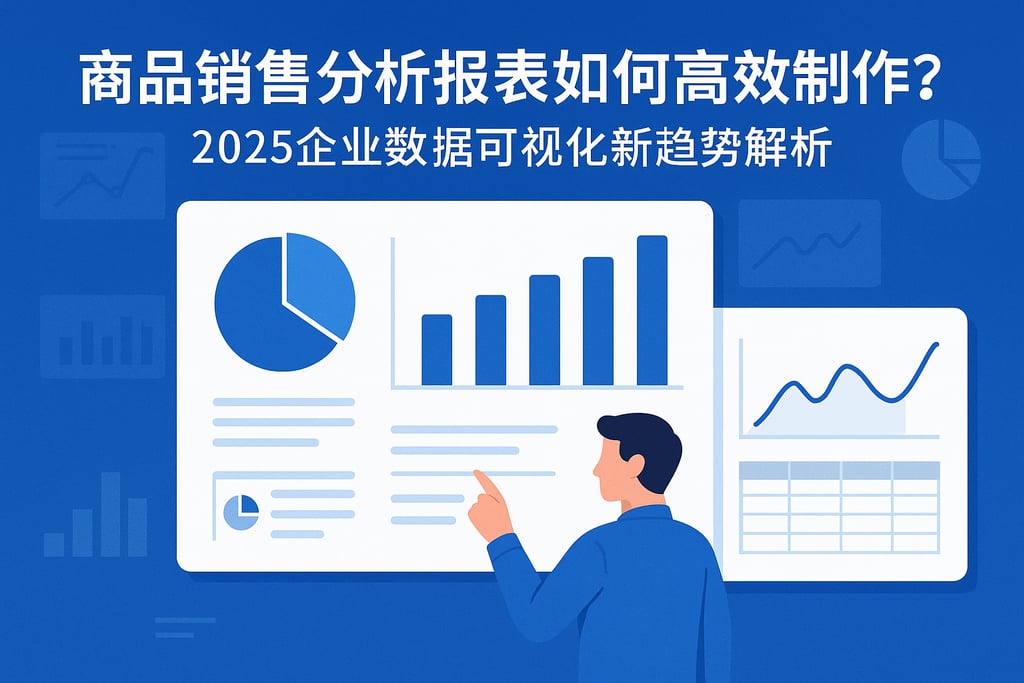 商品销售分析报表如何高效制作？2025企业数据可视化新趋势解析