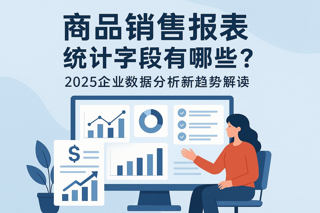 商品销售报表统计字段有哪些？2025企业数据分析新趋势解读