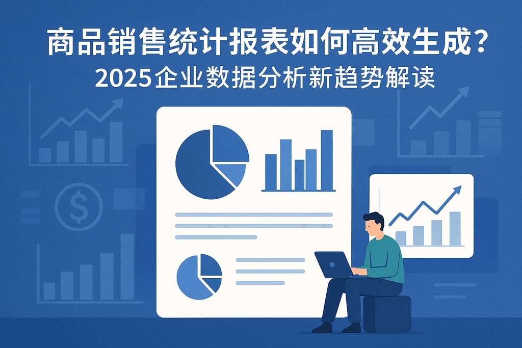 商品销售统计报表如何高效生成？2025企业数据分析新趋势解读