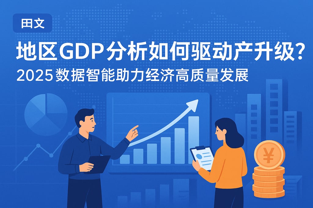 地区GDP分析如何驱动产业升级？2025数据智能助力经济高质量发展