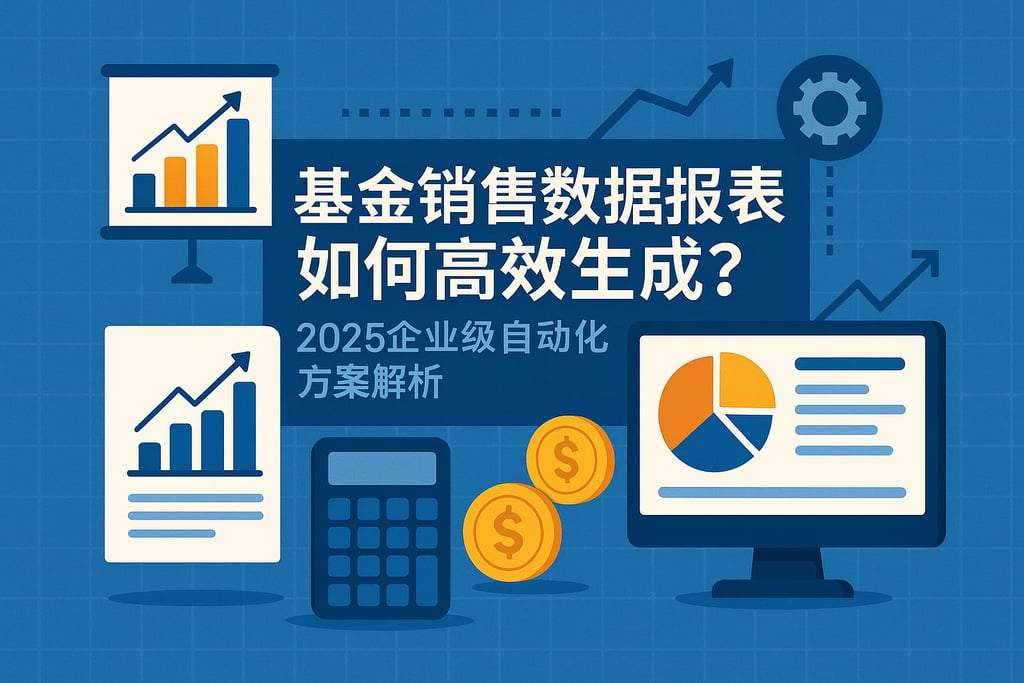 基金销售数据报表如何高效生成？2025企业级自动化方案解析