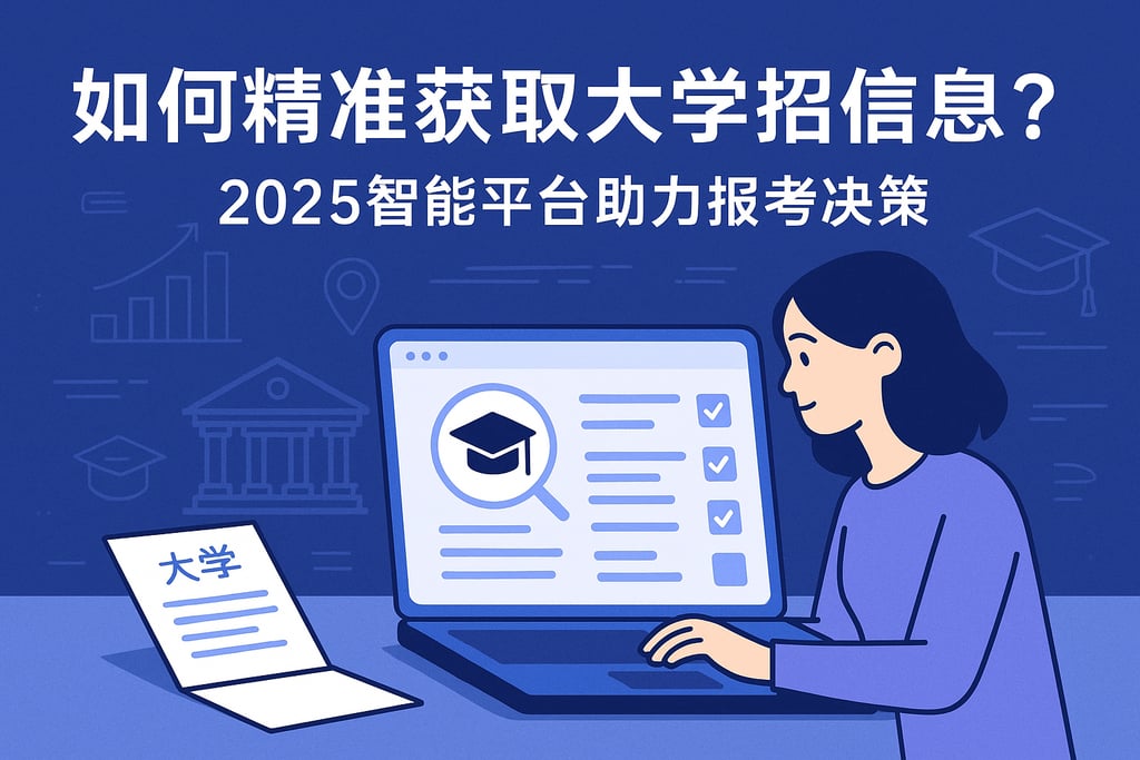 大学招生信息如何精准获取？2025智能平台助力报考决策