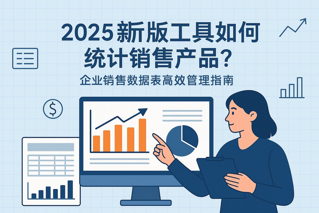 如何用2025新版工具统计销售产品？企业销售数据表高效管理指南