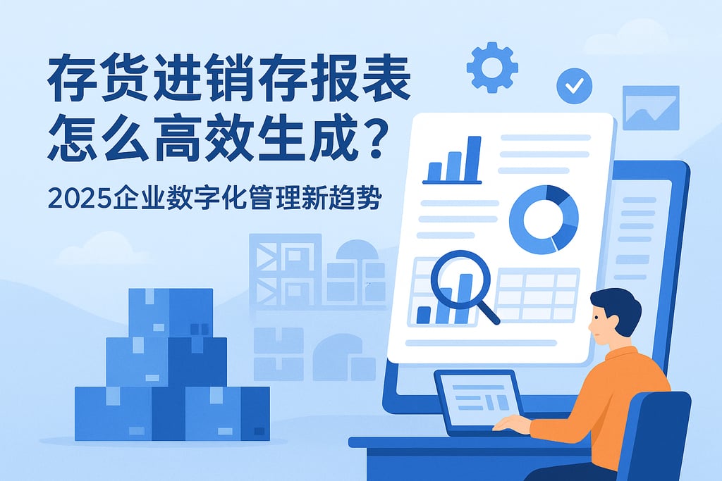 存货进销存报表怎么高效生成？2025企业数字化管理新趋势