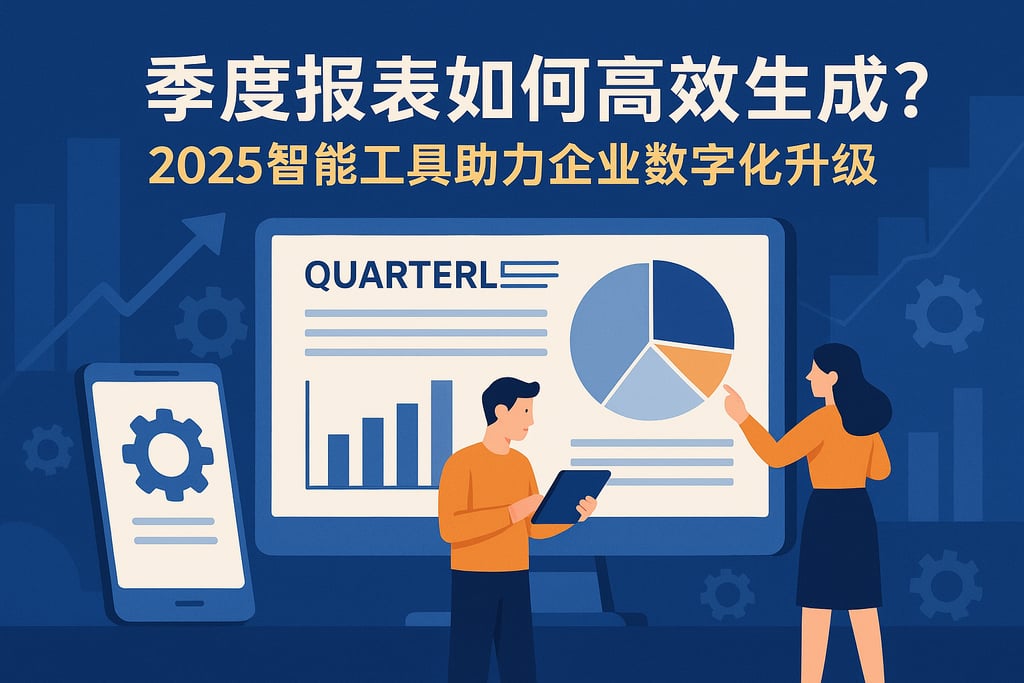 季度报表如何高效生成？2025智能工具助力企业数字化升级