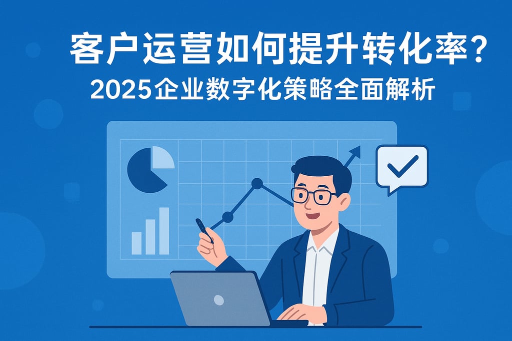 客户运营如何提升转化率？2025企业数字化策略全面解析