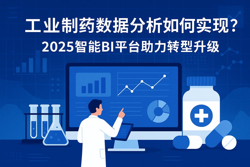 工业制药数据分析如何实现？2025智能BI平台助力转型升级