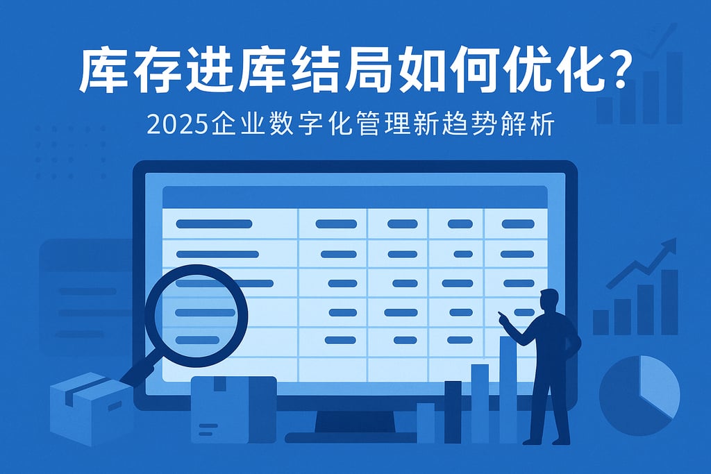 库存进销存表格如何优化？2025企业数字化管理新趋势解析