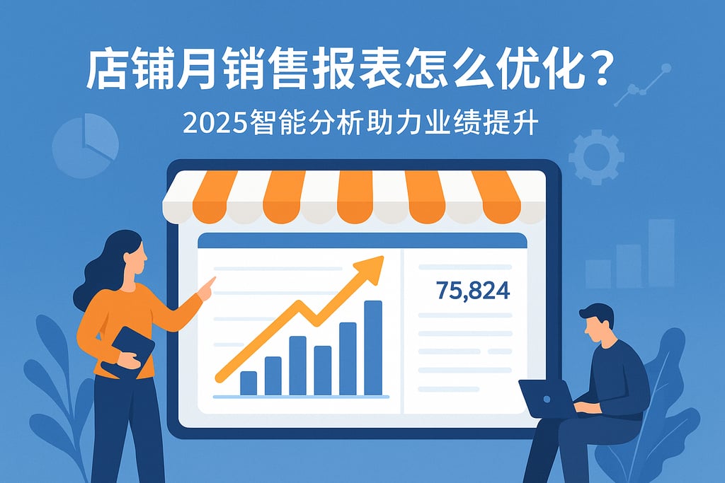 店铺月销售报表怎么优化？2025智能分析助力业绩提升