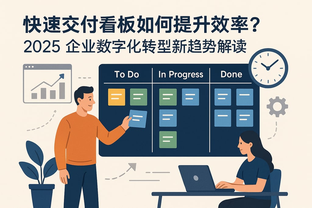 快速交付看板如何提升效率？2025企业数字化转型新趋势解读