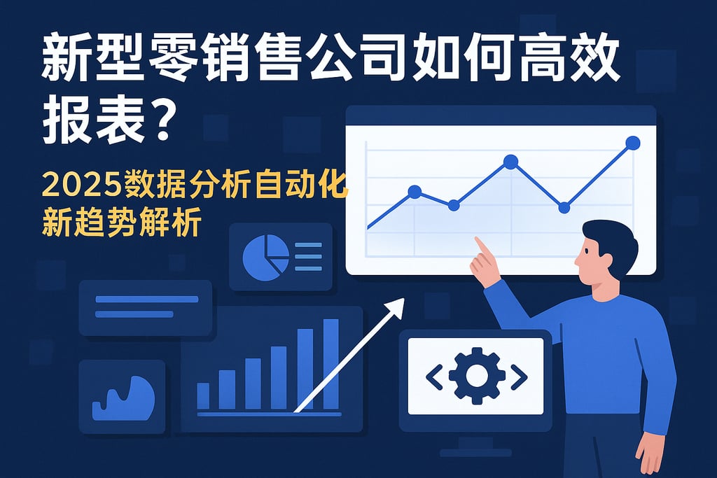 新型零销售公司如何高效报表？2025数据分析自动化新趋势解析