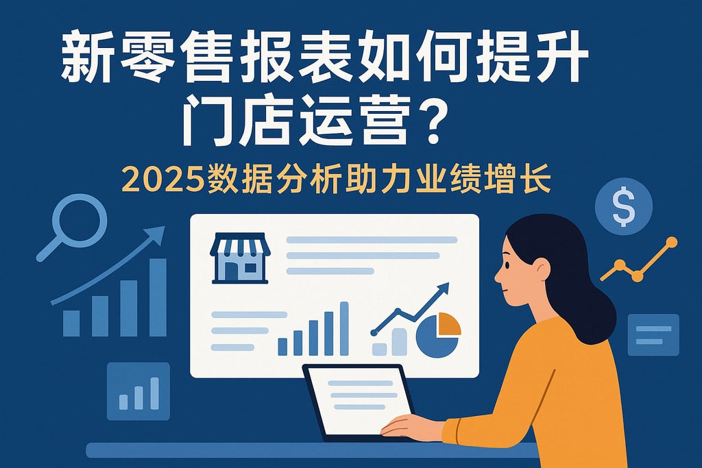 新零售报表如何提升门店运营？2025数据分析助力业绩增长