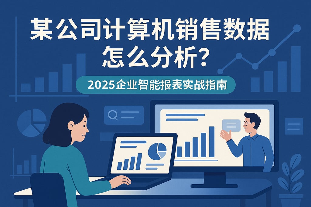 某公司计算机销售数据怎么分析？2025企业智能报表实战指南