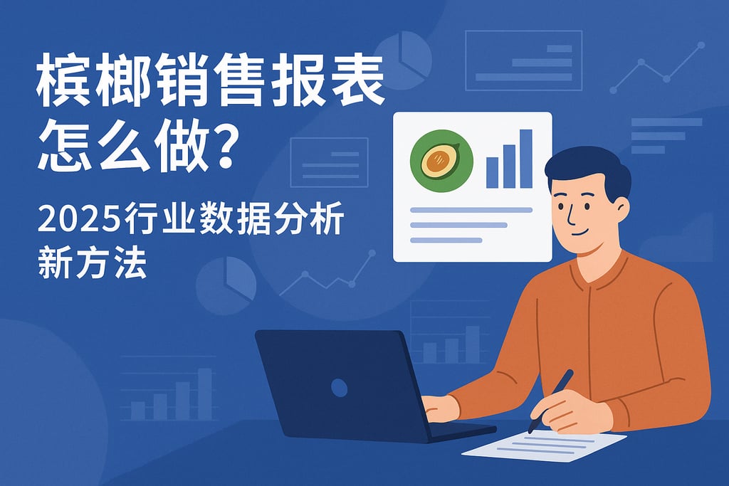 槟榔销售报表怎么做？2025行业数据分析新方法