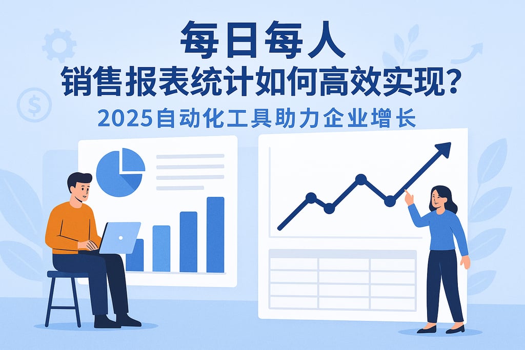 每日每人销售报表统计如何高效实现？2025自动化工具助力企业增长