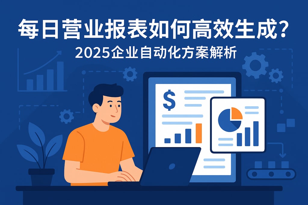 每日营业报表如何高效生成？2025企业自动化方案解析