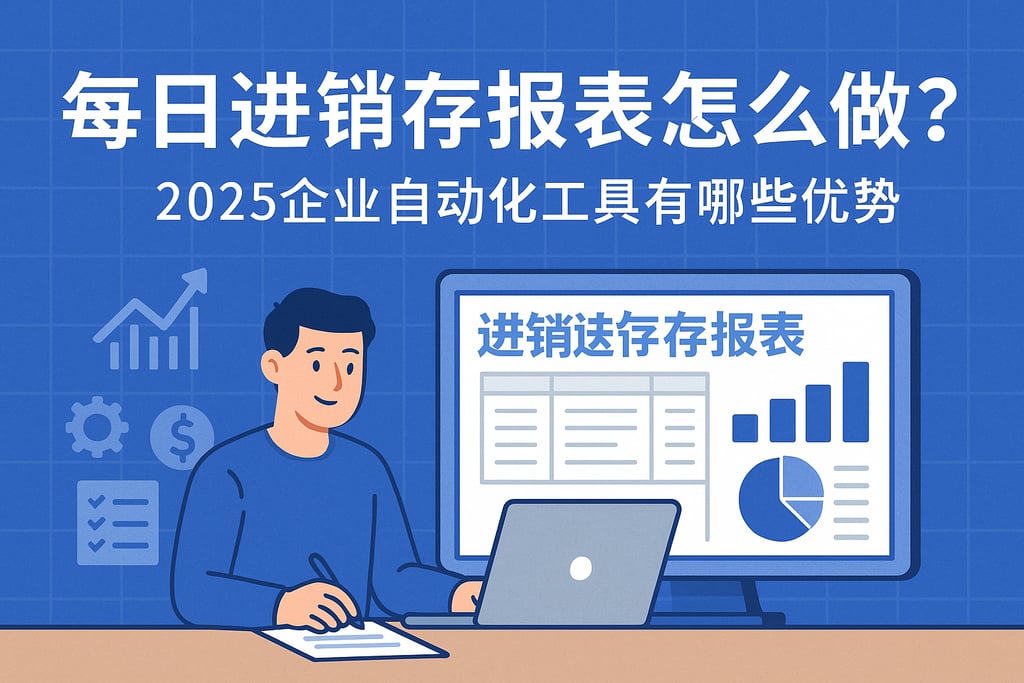 每日进销存报表怎么做？2025企业自动化工具有哪些优势