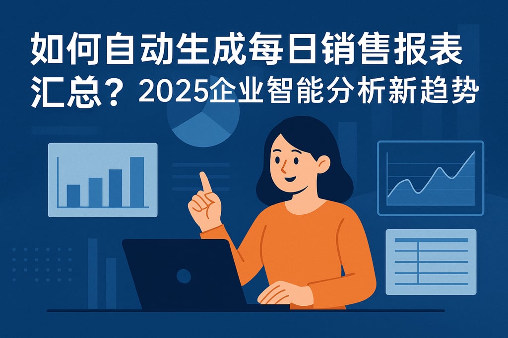 每日销售报表汇总怎么自动生成？2025企业智能分析新趋势