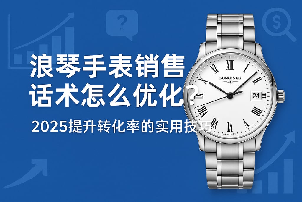浪琴手表销售话术怎么优化？2025提升转化率的实用技巧