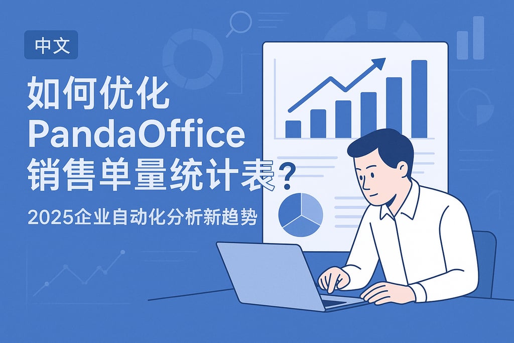 熊猫办公销售单量统计表如何优化？2025企业自动化分析新趋势