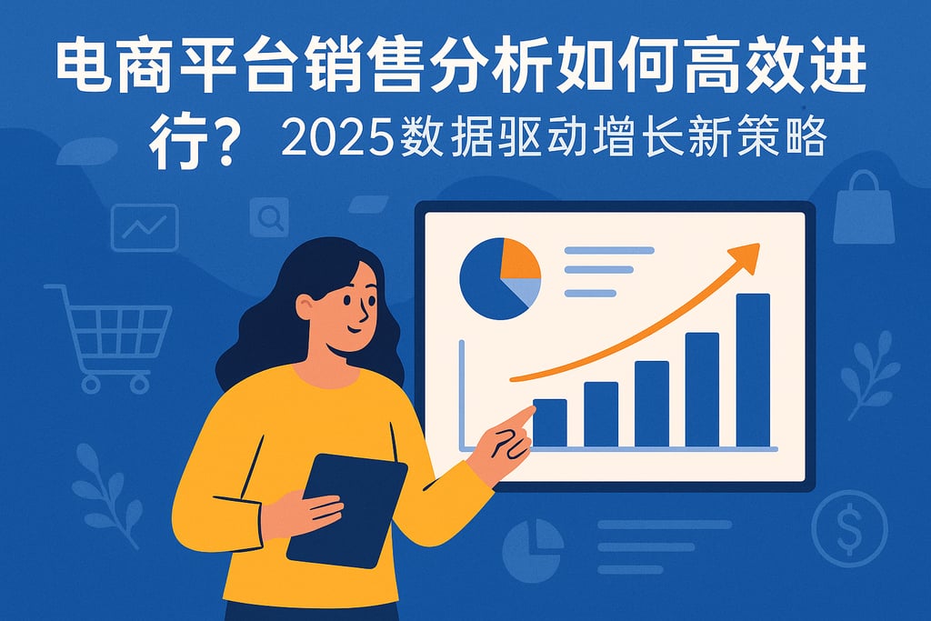 电商平台销售分析如何高效进行？2025数据驱动增长新策略