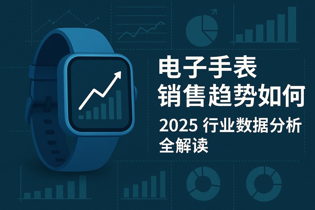 电子手表销售趋势如何？2025行业数据分析全解读