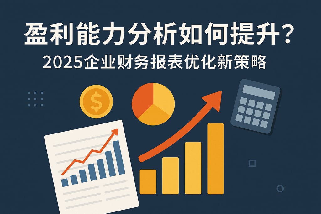 盈利能力分析如何提升？2025企业财务报表优化新策略