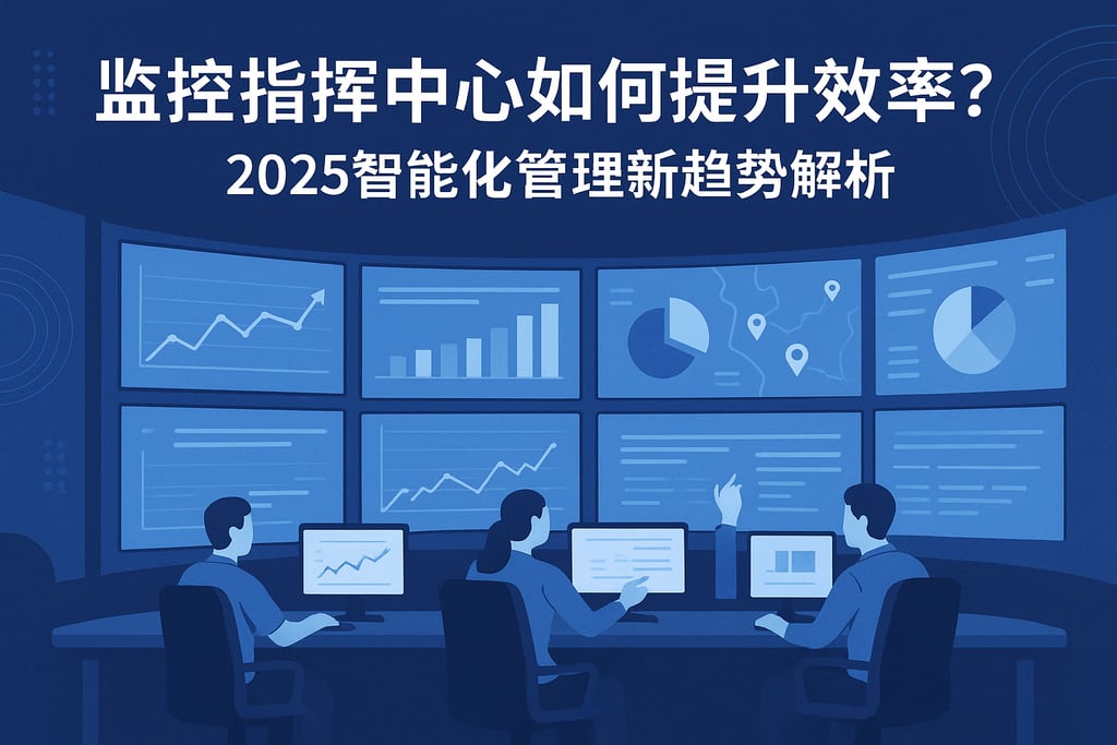 监控指挥中心如何提升效率？2025智能化管理新趋势解析