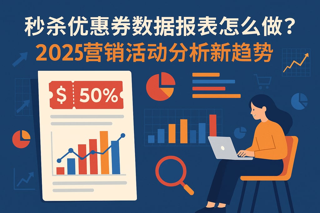 秒杀优惠券数据报表怎么做？2025营销活动分析新趋势