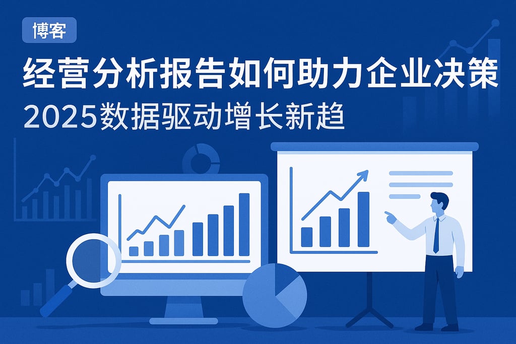 经营分析报告如何助力企业决策？2025数据驱动增长新趋势