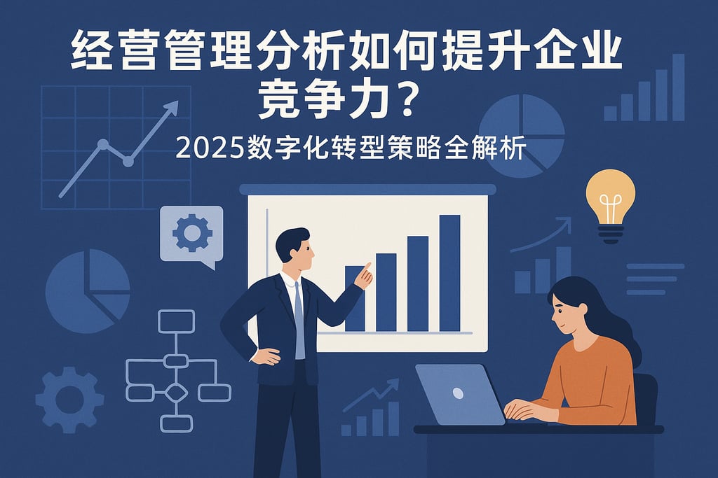 经营管理分析如何提升企业竞争力？2025数字化转型策略全解析