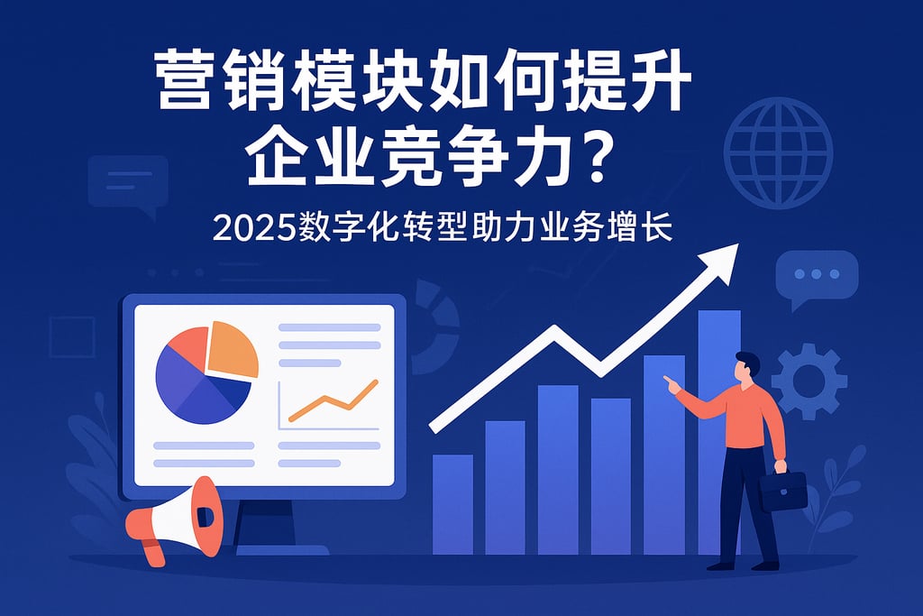 营销模块如何提升企业竞争力？2025数字化转型助力业务增长