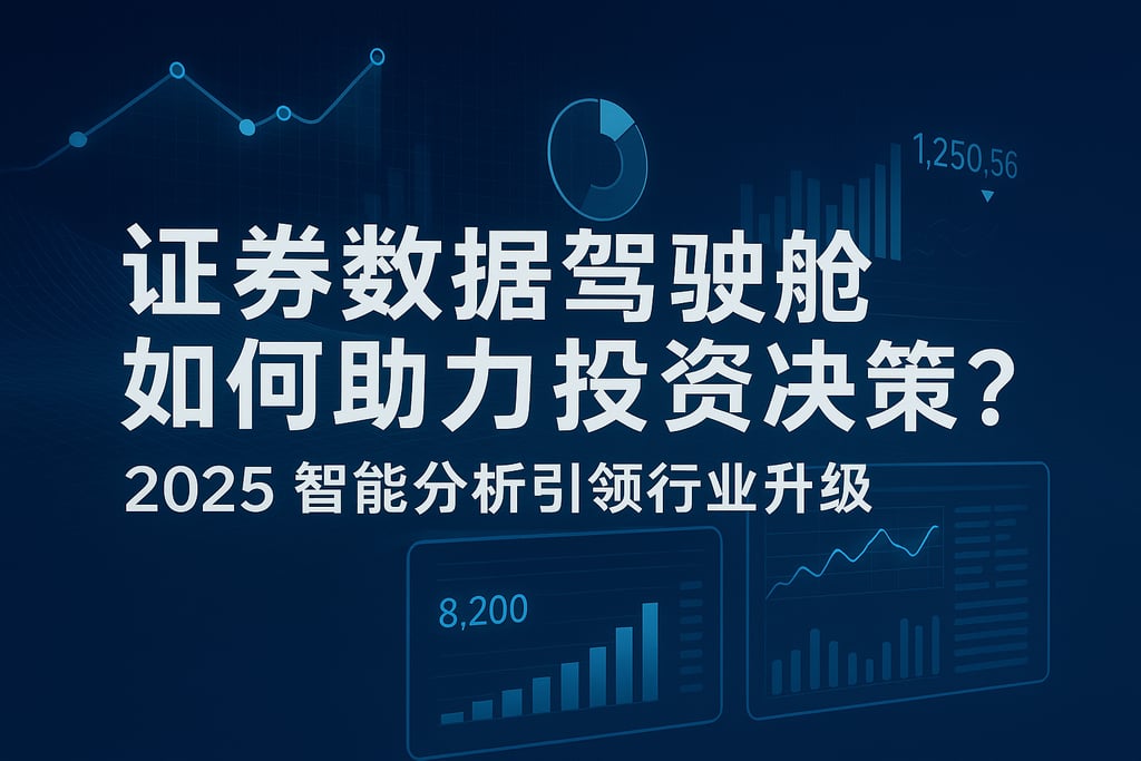 证券数据驾驶舱如何助力投资决策？2025智能分析引领行业升级